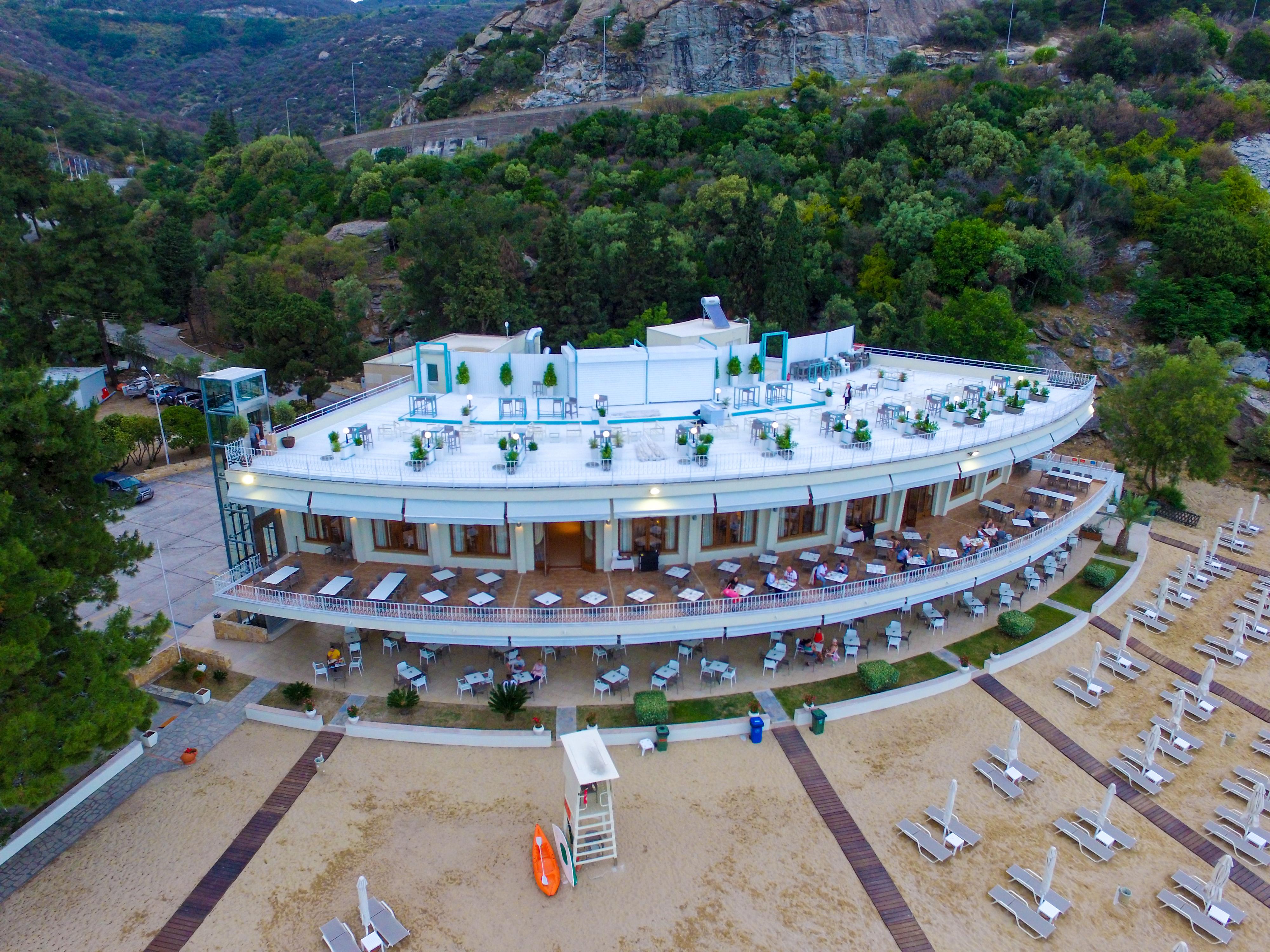 Tosca Beach Hotel Palaiontsiflikion Luaran gambar