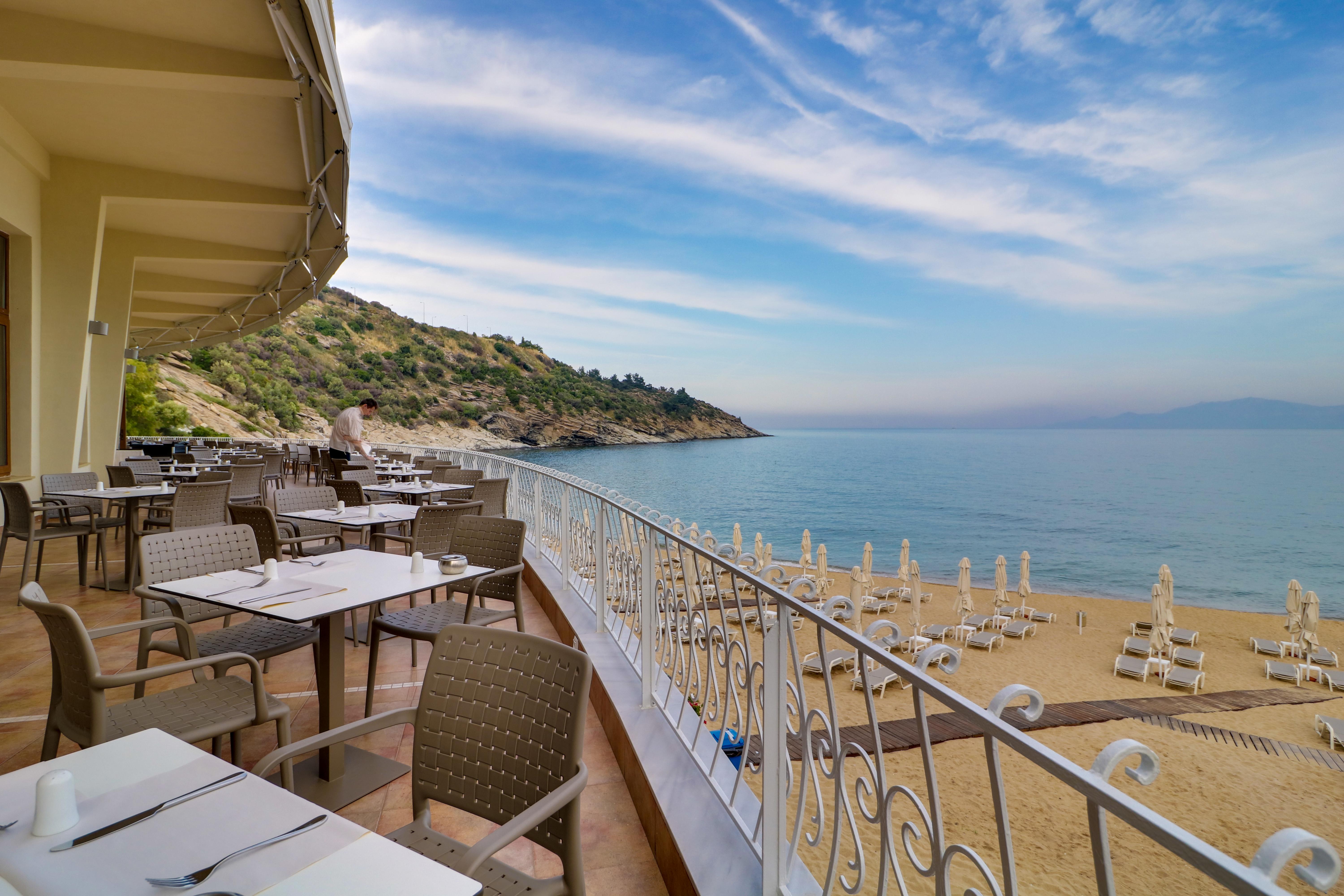 Tosca Beach Hotel Palaiontsiflikion Luaran gambar