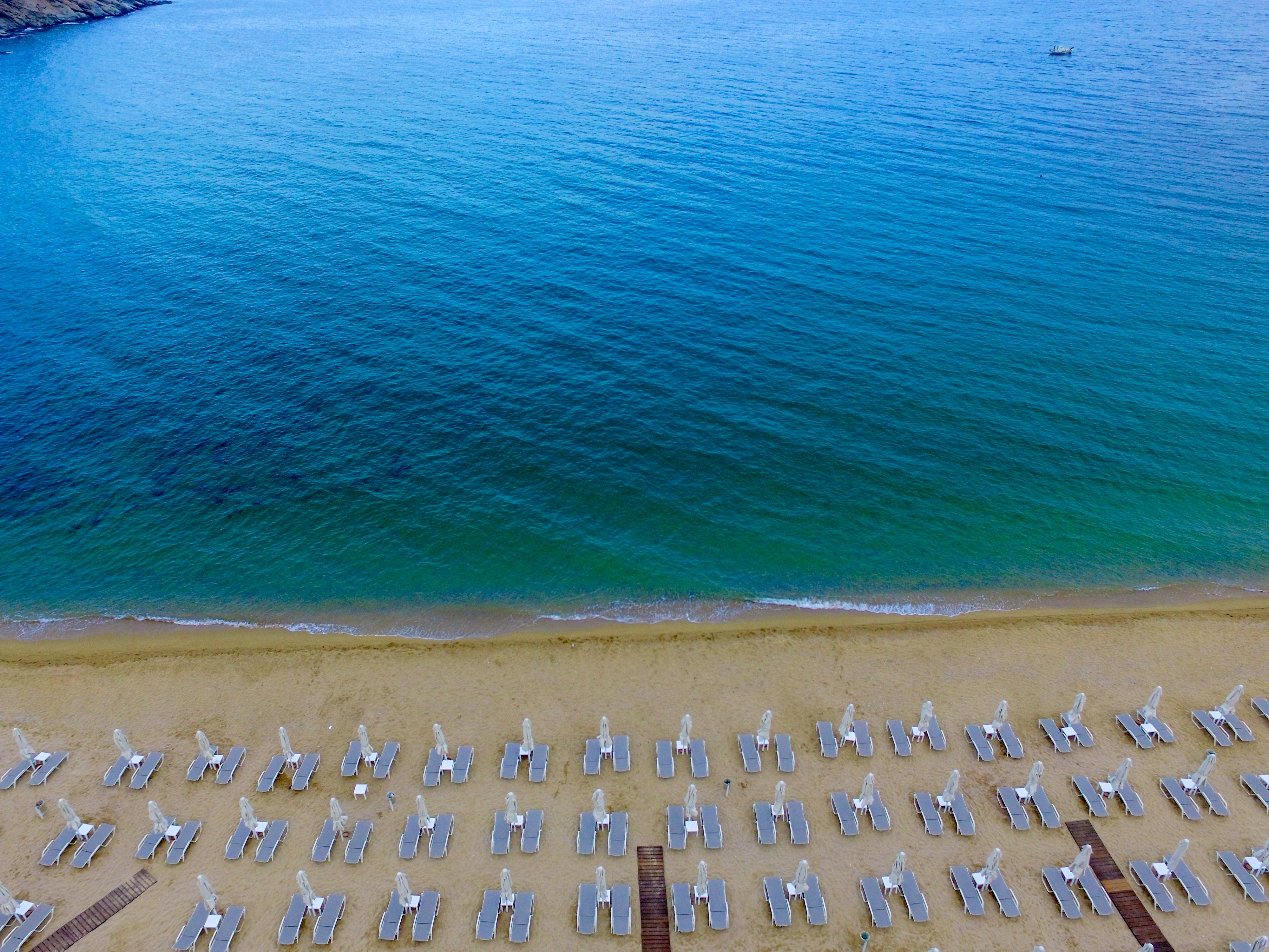 Tosca Beach Hotel Palaiontsiflikion Luaran gambar